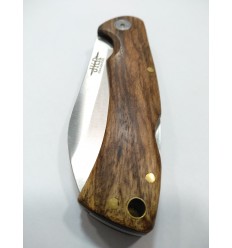 Briceag Joker, lama 7.8 cm otel inox, blocabila, maner lemn