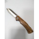 Briceag Joker, lama 7.8 cm otel inox, blocabila, maner lemn