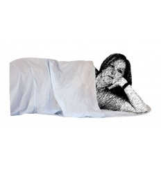 Lenjerie bumbac pentru sac de dormit Travelsafe cotton mummy TS0315, 240 x 85 / 52 cm