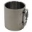 Cana inox cu carabina, 300 ml, pereti dubli cu carabina Fox Outdoor