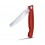 Cutit Victorinox cu zimti, lama pliabila blocabila, otel inox, portocaliu