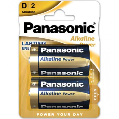 Baterie alcalina R20 tip D Panasonic Alkaline Power 1,5V set 2 buc
