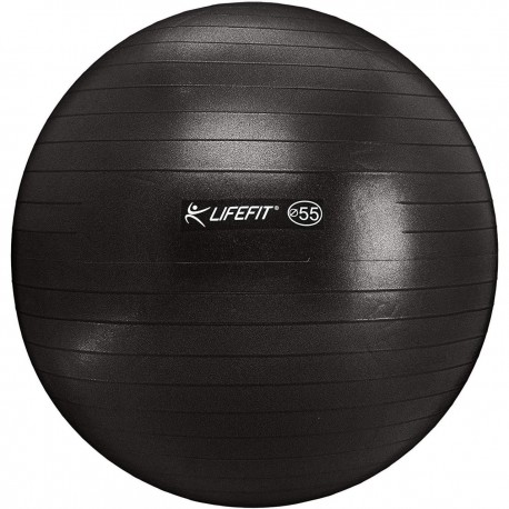 Minge gimnastica 55 cm Negru