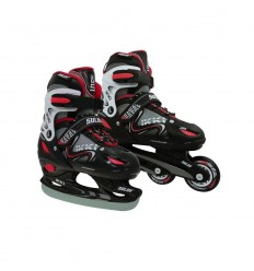 Role 2in1 Ikky boy Negru/Rosu L (39-42)