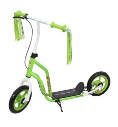 Trotineta Falco 10''/10'' verde/alb