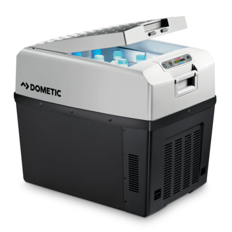 Lada frigorifica termoelectrica Dometic TCX 35 TropiCool, alimentare 12 V / 24 V / 220 V, volum 33 litri