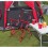 Scaun pliabil Bungee Festival Coleman, max 136 kg, cu husa transport