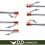 Cuie cort, set 12 buc, pentru ancorare cort / tenda DD Hammocks Heavy Duty