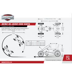 Kart Berg XL Jeep Revolution BFR-3, 5+ ani