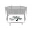 Set fixare teava trambulina Comfort