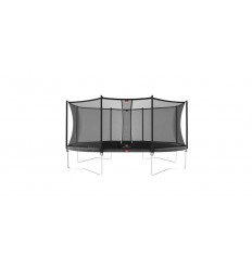 Trambulina Berg Grand Favorit Regular 520x345 Gri cu Plasa Comfort