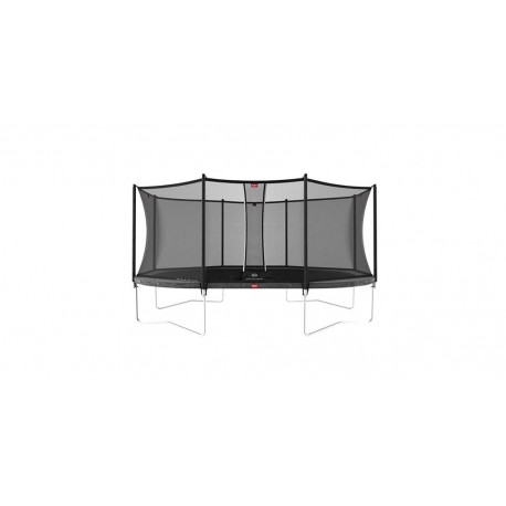 Trambulina Berg Grand Favorit Regular 520x345 Gri cu Plasa Comfort