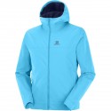 Geaca drumetie barbati Salomon EXPLORE WATERPROOF 2L JAC Albastru