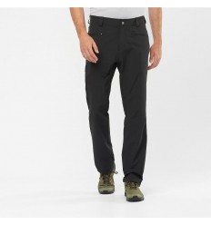 Pantaloni drumetie barbati Salomon WAYFARER ALL SEASON STRAIGHT REGULAR Negru