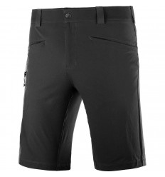 Pantaloni scurti drumetie barbati Salomon WAYFARER SHORTS M Negru