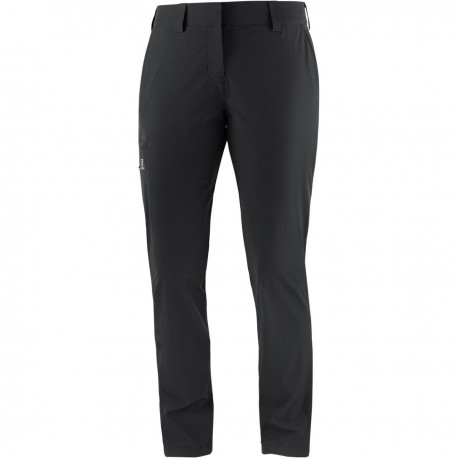Pantaloni drumetie femei Salomon WAYFARER PANTS W REGULAR Negru