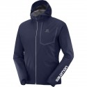Geaca alergare barbati Salomon BONATTI PRO WP JKT M Bleumarin