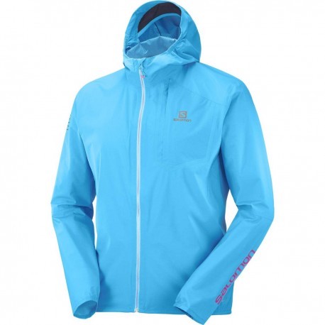 Geaca alergare barbati Salomon BONATTI PRO WP JKT M Bleu