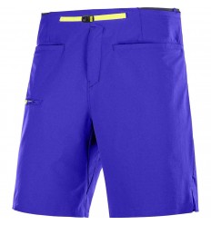 Pantaloni scurti drumetie barbati Salomon OUTSPEED SHORTS M Mov