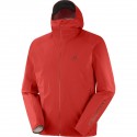 Geaca drumetie barbati Salomon OUTLINE JACKET M Rosu
