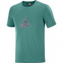 Tricou drumetie barbati Salomon EXPLORE BLEND TEE M Verde