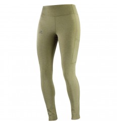 Colanti drumetie femei Salomon OUTLINE TIGHT W Kaki