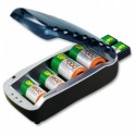 Incarcator acumulatori universal GP PB19GS pentru AA / AAA / C / D / 9V Ni-MH