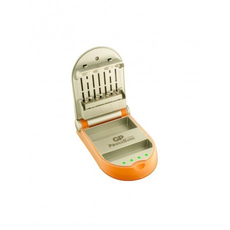 Incarcator rapid GP PB13GS Ultra Smart pentru 4 acumulatori AA R6 / AAA R3 Ni-MH