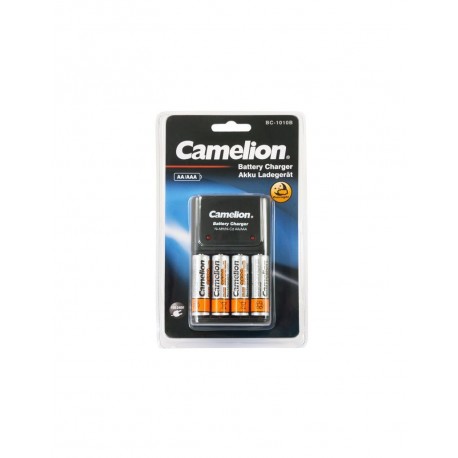 Set incarcator Camelion cu 4 acumulatori AA R6 Ni-MH 2500 mAh 1,2V BC-1010B