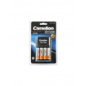 Set incarcator Camelion cu 4 acumulatori AA R6 Ni-MH 2500 mAh 1,2V BC-1010B