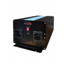 Convertor de tensiune de la 12 V la 230 V, putere 4000 W unda sinusoidala pura