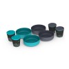 Set vase camping pentru 4 persoane Sea To Summit Delta Light Camp Set 4.4 Pacific Blue / Grey