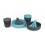 Set vase camping pentru 4 persoane Sea To Summit Delta Light Camp Set 4.4 Pacific Blue / Grey