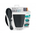 Set vase camping Sea To Summit DeltaLight Camp Set 1.1 - cana, bol si tacamuri gri