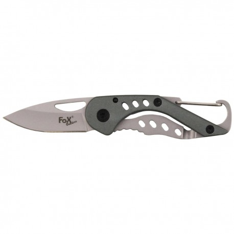 Briceag Fox Outdoor Jack knife piccolo one handed, cu carabina