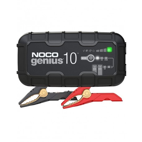 Redresor Noco Genius 10, max 10 A, auto moto 6V / 12V pentru acumulatori maxim 230A Plumb-Acid AGM GEL VRLA Litiu