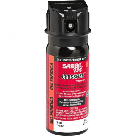 Spray autoaparare piper gel Sabre, 50 grame, cu suport