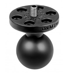 Ram Mounts ball adapter with 1/4"-20 threaded stud for action camera