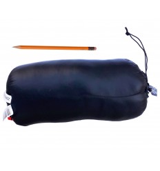 Sac de dormit cu puf Freetime Nanopak 600D, 210 CM, 0.6 Kg, extrem -15° C, fermoar dreapta