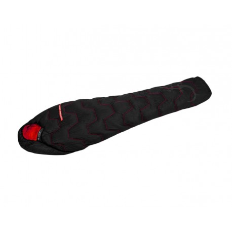 Sac de dormit cu puf Freetime Nanopak 600D, 210 CM, 0.6 Kg, extrem -15° C, fermoar dreapta