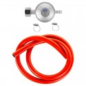 Set reductor gaz cu furtun de 1 metru si 2 coliere