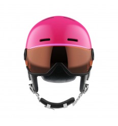 Casca ski / snowboard copii cu viziera Salomon Grom Visor roz