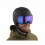Casca ski / snowboard cu viziera barbati Salomon Pioneer LT VISOR BK/UNIV M.BLU neagra