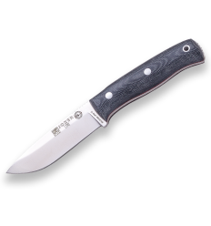 Cutit Joker BS9 Lynx, lama 10.5 cm otel inox, maner micarta, teaca piele