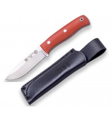 Cutit Joker BS9 Lynx, lama otel inox 10.5 cm, maner micarta, teaca piele