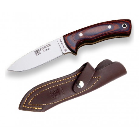 Cutit Joker Corzo, lama inox 10 cm, teaca piele