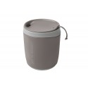 Cana 473 ml cu capac Sea To summit Delta InsulMug, leak proof, gri