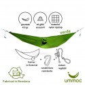 Hamac Ummoc Calatorul sofisticat, verde