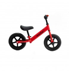 Bicicleta copii 2-6 ani Maxtar Sebra 58x82x40 cm rosu
