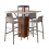 Set 4 scaune bar, QUBE/CORE, Primato